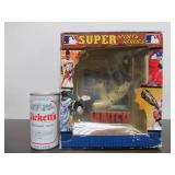 Group of MN TWINS Items - Jacket - Action Figures Hats etc