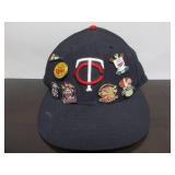 Group of MN TWINS Items - Jacket - Action Figures Hats etc