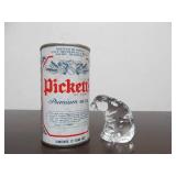 Hand Signed STEUBEN Glass Bear