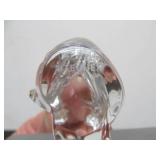 Hand Signed STEUBEN Glass Bear