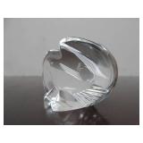 Hand Signed STEUBEN Glass Eagle