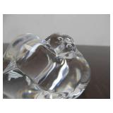 Hand Signed STEUBEN Glass Snuggling Seals