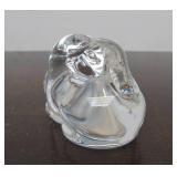 Hand Signed STEUBEN Glass Snuggling Seals