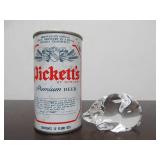 Hand Signed STEUBEN Glass Pig