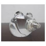 Hand Signed STEUBEN Glass Mouse