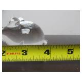 Hand Signed STEUBEN Glass Mouse