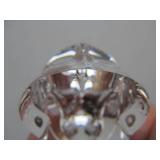 Hand Signed STEUBEN Glass Elephant