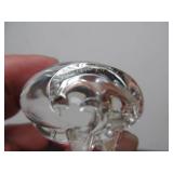 Hand Signed STEUBEN Glass Bear