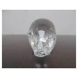 Hand Signed STEUBEN Glass Pig