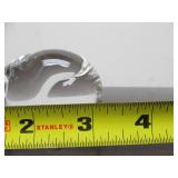 Hand Signed STEUBEN Glass Pig