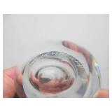 Hand Signed Vintage KOSTA Boda Sweden Glass Vase