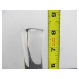 Hand Signed Vintage KOSTA Boda Sweden Glass Vase