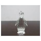 3 Signed SWAROVSKI Crystal Animals - Giraffe Penguin & Rhino