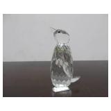 3 Signed SWAROVSKI Crystal Animals - Giraffe Penguin & Rhino