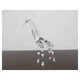 3 Signed SWAROVSKI Crystal Animals - Giraffe Penguin & Rhino