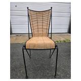 Iron "Z" Frame Designer Style Side Chair