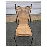 Iron "Z" Frame Designer Style Side Chair