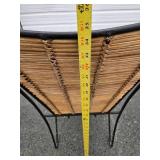 Iron "Z" Frame Designer Style Side Chair