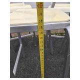 Set of 5 EMECO Aluminum Bar Stool Chairs