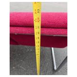 Matching Retro Vintage 3-Seat ALL-STEEL Bench & Side Chair