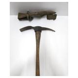 Original WW2 Pickaxe w/Canvas Cover