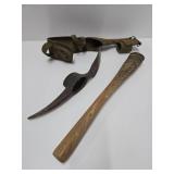 Original WW2 Pickaxe w/Canvas Cover