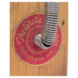 Lot of 2 Vintage Ice Fishing Tip-Up Fishing Rods