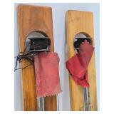 Lot of 2 Vintage Ice Fishing Tip-Up Fishing Rods