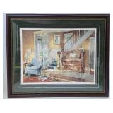 Framed Signed Numbered "Harmony" Print by Charles Peterson