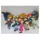 Large Group of Mattel RUGRATS Toy Figures