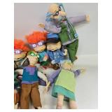 Large Group of Mattel RUGRATS Toy Figures