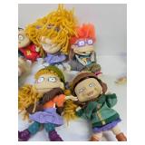 Large Group of Mattel RUGRATS Toy Figures