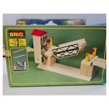 LARGE Lot of Quality BRIO Wood Train & Accessory Lot - Most in Original Boxes