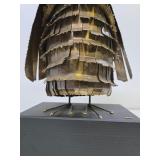 Fantastic Large 1968 Signed C. JERE Owl Sculpture