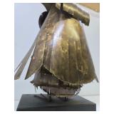 Fantastic Large 1968 Signed C. JERE Owl Sculpture