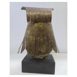 Fantastic Large 1968 Signed C. JERE Owl Sculpture