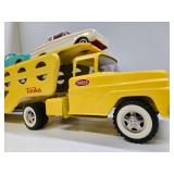 Excellent Clean Vintage TONKA No. 840 Car Carrier Truck - Complete w/Cars & Original Box!