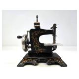 Nice Antique Cast Iron Toy Sewing Machine