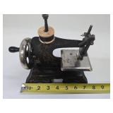 Nice Antique Cast Iron Toy Sewing Machine