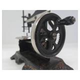 Nice Antique Cast Iron Toy Sewing Machine