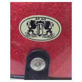 Vintage Arthur Fulmer Red Sparkle Racing Helmet - Size M