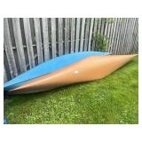 Awesome Vintage WE-NO-NAH Jensen Design Marathon Model Racing Canoe - Made w/Kevlar
