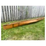 Awesome Vintage WE-NO-NAH Jensen Design Marathon Model Racing Canoe - Made w/Kevlar