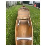 Awesome Vintage WE-NO-NAH Jensen Design Marathon Model Racing Canoe - Made w/Kevlar