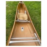 Awesome Vintage WE-NO-NAH Jensen Design Marathon Model Racing Canoe - Made w/Kevlar