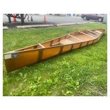 Awesome Vintage WE-NO-NAH Jensen Design Marathon Model Racing Canoe - Made w/Kevlar