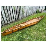 Awesome Vintage WE-NO-NAH Jensen Design Marathon Model Racing Canoe - Made w/Kevlar