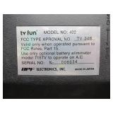 Vintage APV Electronics TV FUN Early Video Game System & Temco Colt Special Model TV Game Gun