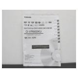Working Toshiba Model D-VR600KU DVD Recorder / VCR