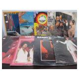 Large Lot of Vintage Vinyl Records - Most Sealed or in Shrink - ALL Have Water Damage